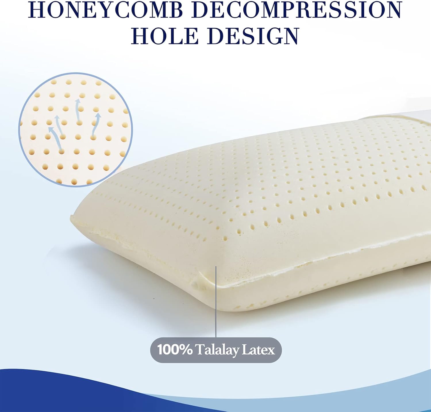 Natural Latex High-Resilience Pillow