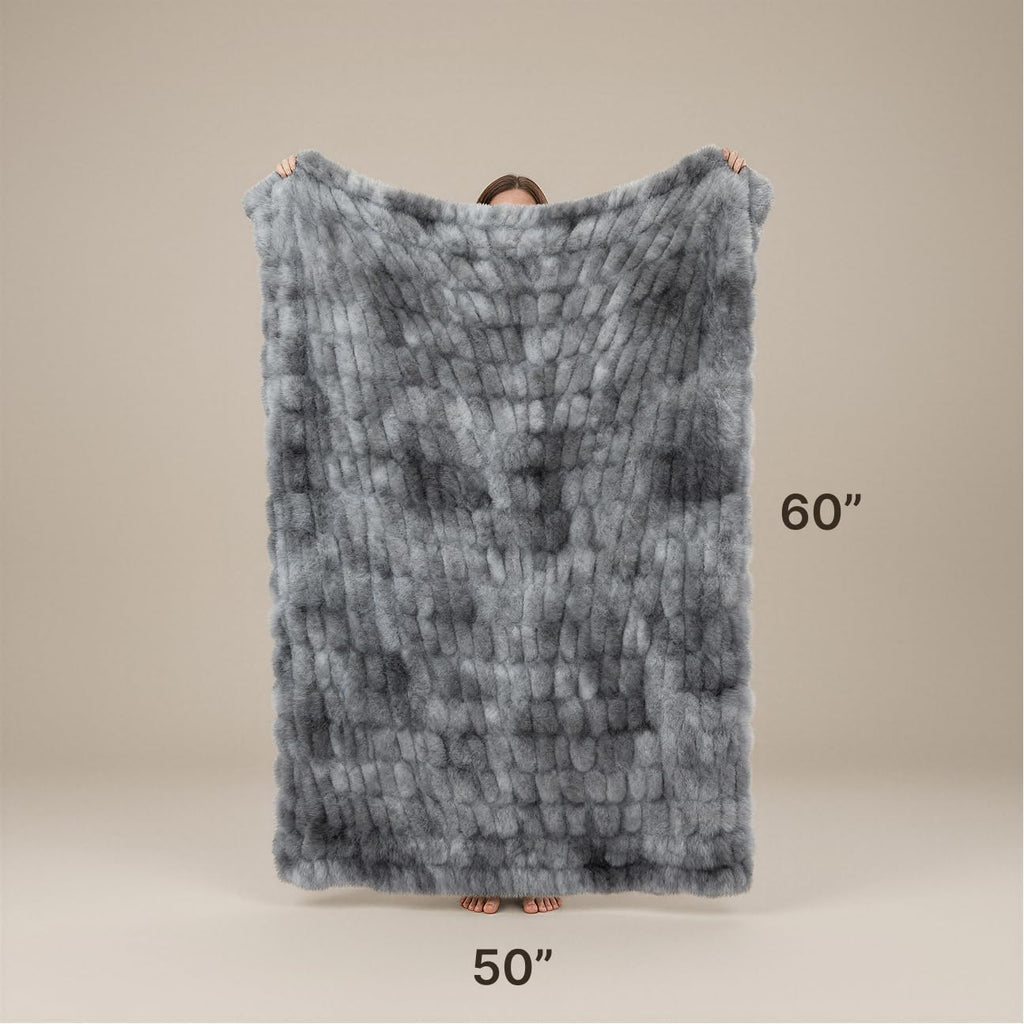 Double-sided Plush Blanket 50x60 Soft and Comfortable Sofa Blanket