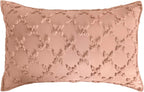 Peony Embroidered Satin Pillowcase