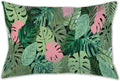 Monstera Leaf Print Pillowcase