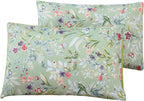 Sage Green Butterfly Pillowcase