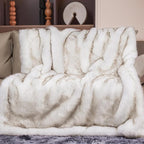 High Gram Weight Faux Fur Blanket 50x60 Thick Winter Blanket