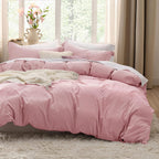 Pink Washable Duvet Cover