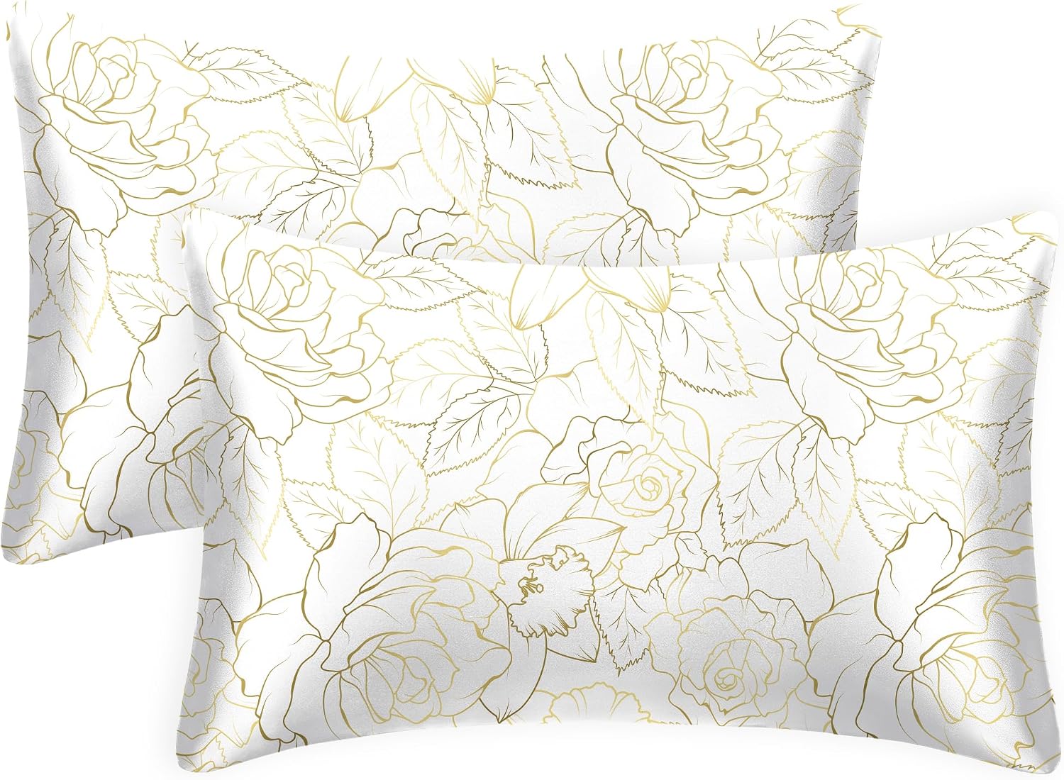 Satin Rose Hair-Care Pillowcase
