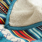 Flannel Blanket 80x60 Soft and Lightweight, Suitable for Sofa and Bed Use