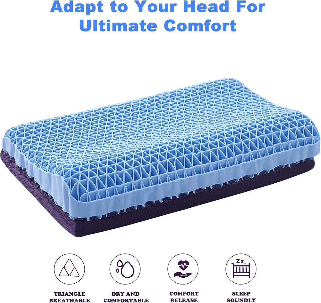 Adjustable Mesh Sleep-Aid Pillow