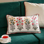 Vintage Floral Velvet Pillowcase