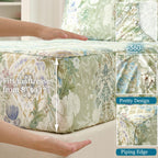 Sage Green 4-Piece Silk Bedding Set