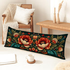 Bohemian Floral Pillowcase