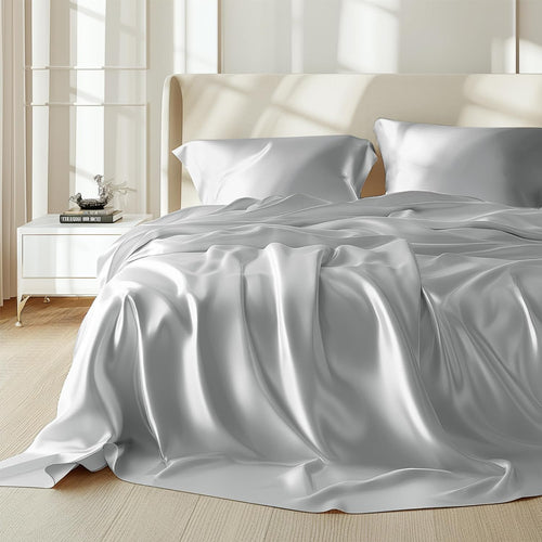 6A Mulberry Silk 4-Piece Bedding Set