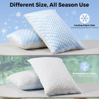 Large Adjustable Memory Foam Pillow