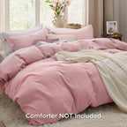 Pink Washable Duvet Cover