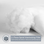 Luxury Faux Down Machine-Washable Pillow